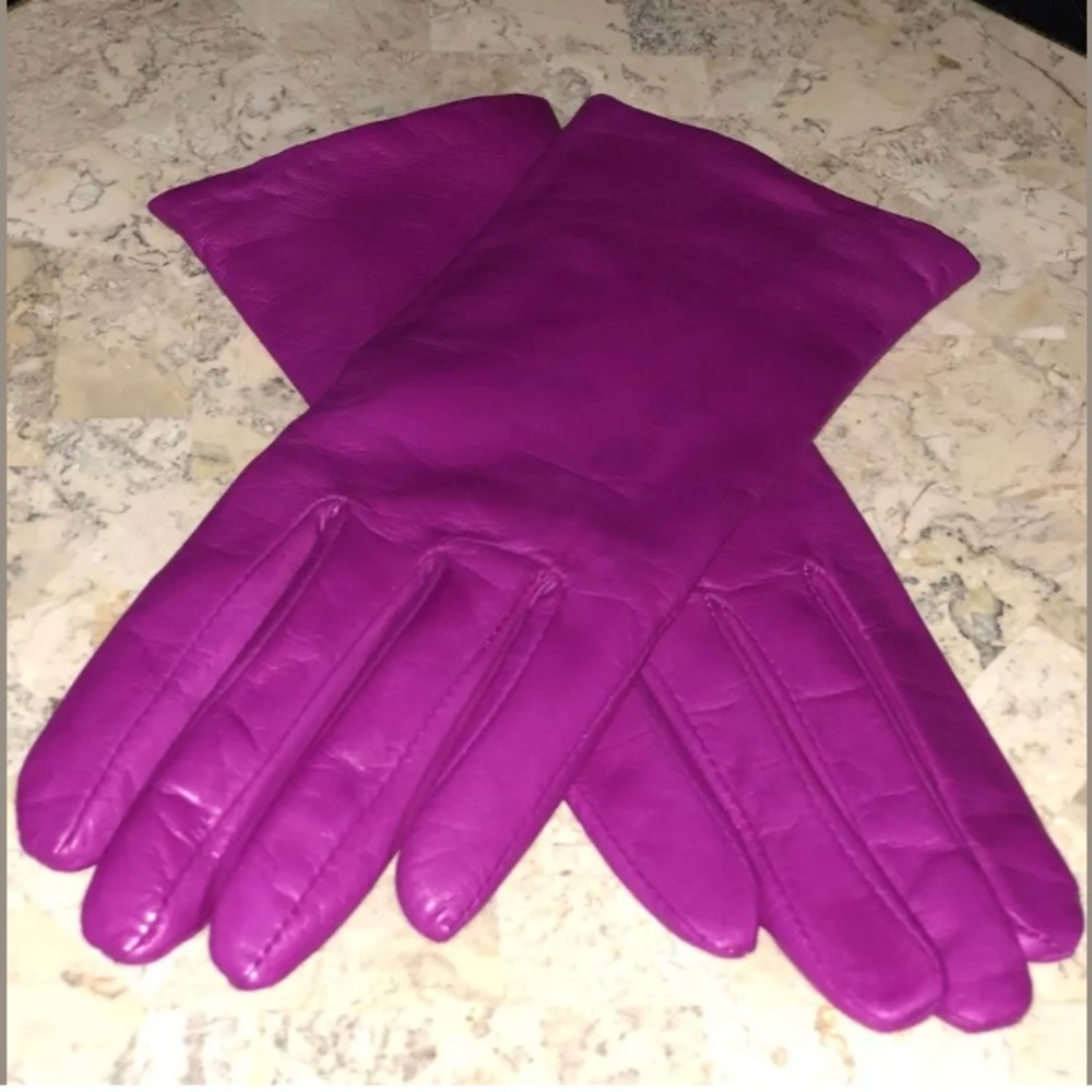 Fratelli Orsini Italian Leather Cashmere Gloves